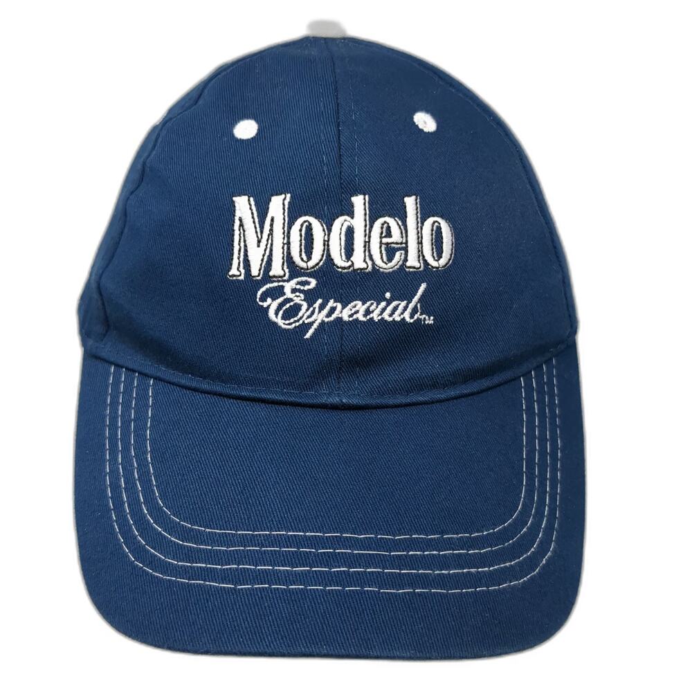 BDA Modelo Especial Blue One Size Baseball Cap Strapback Cotton Hat Contrast